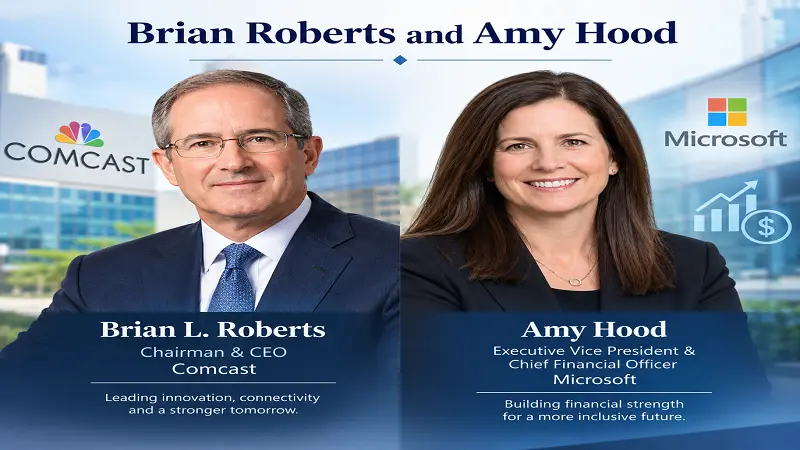 Brian Roberts and Amy Hood