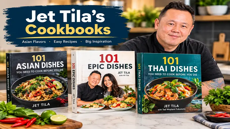 Jet Tila's Cookbooks