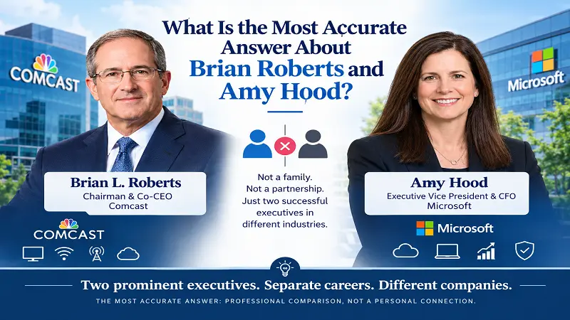 What Is the Most Accurate Answer About Brian Roberts and Amy Hood?
